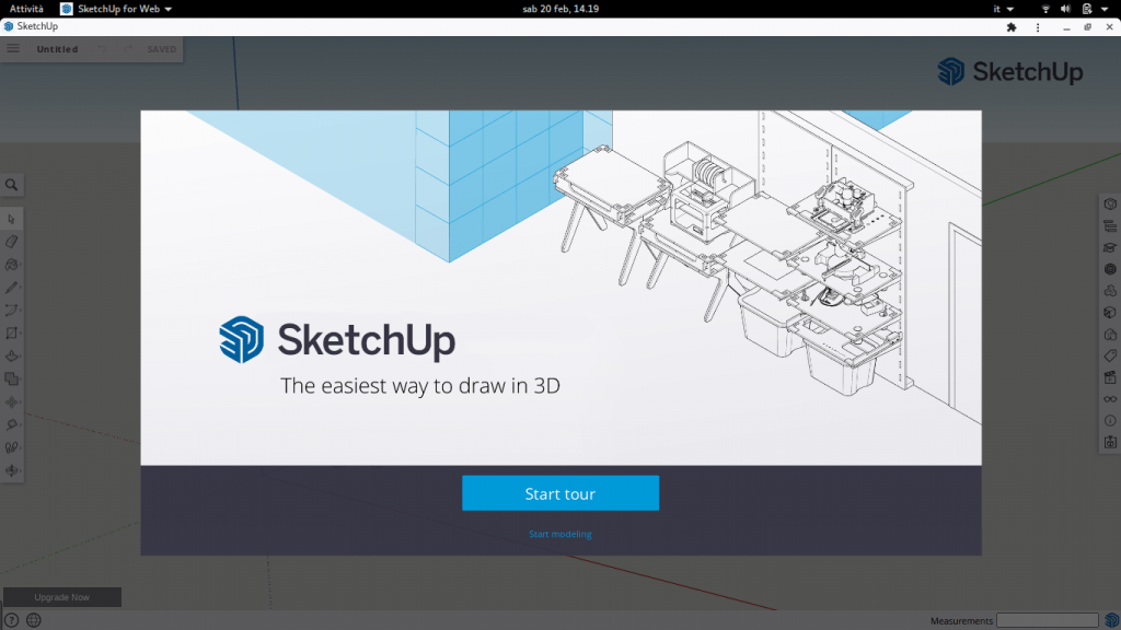 sketchup software di modellazione 3d online gratuito